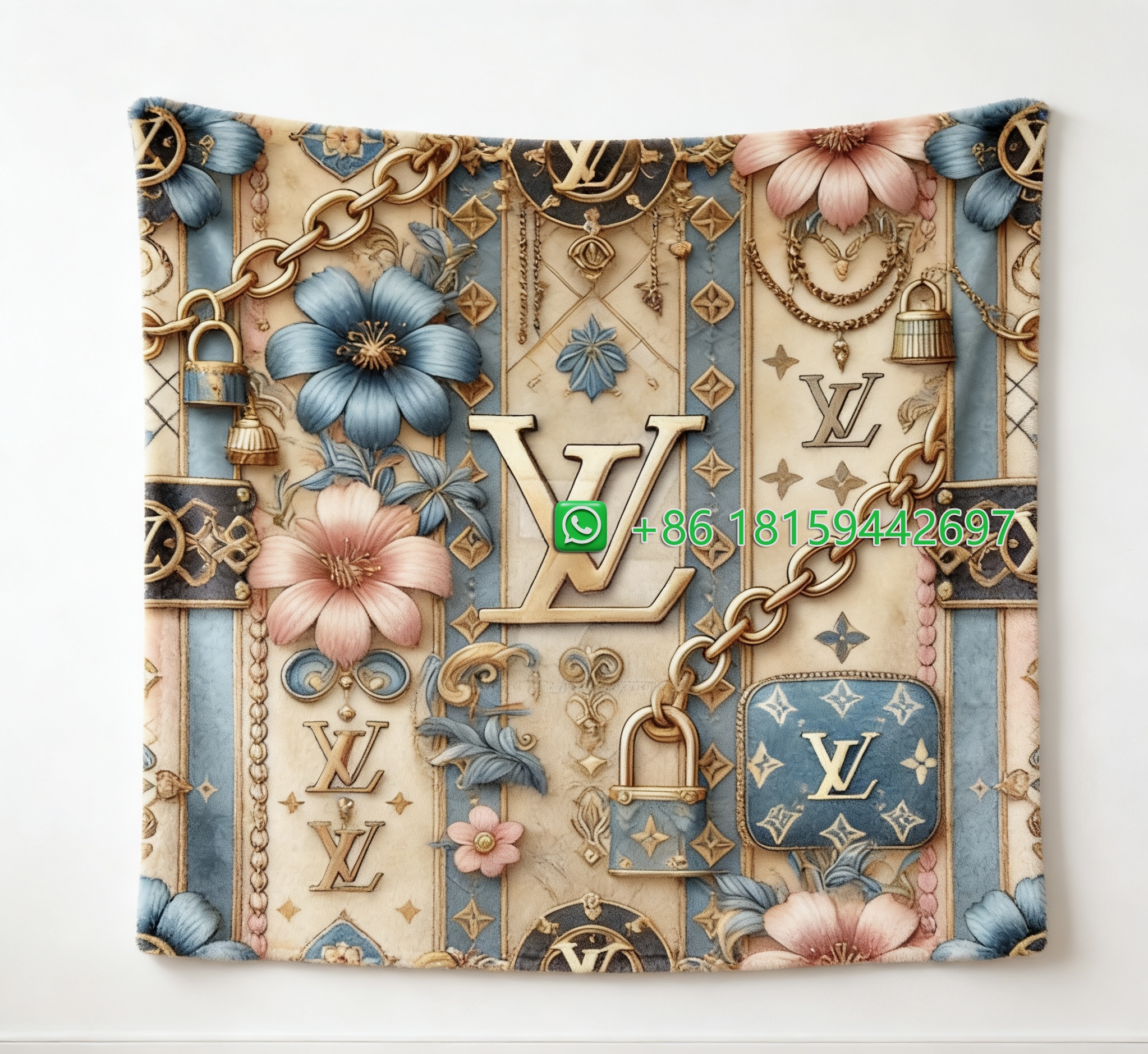 Louis Vuitton Throw Blankets